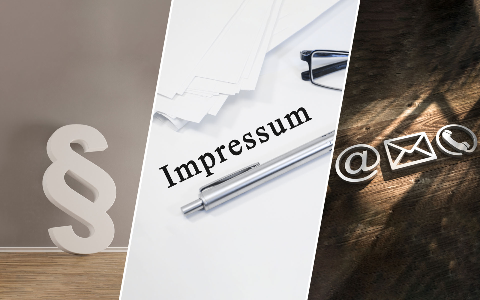Impressum Header