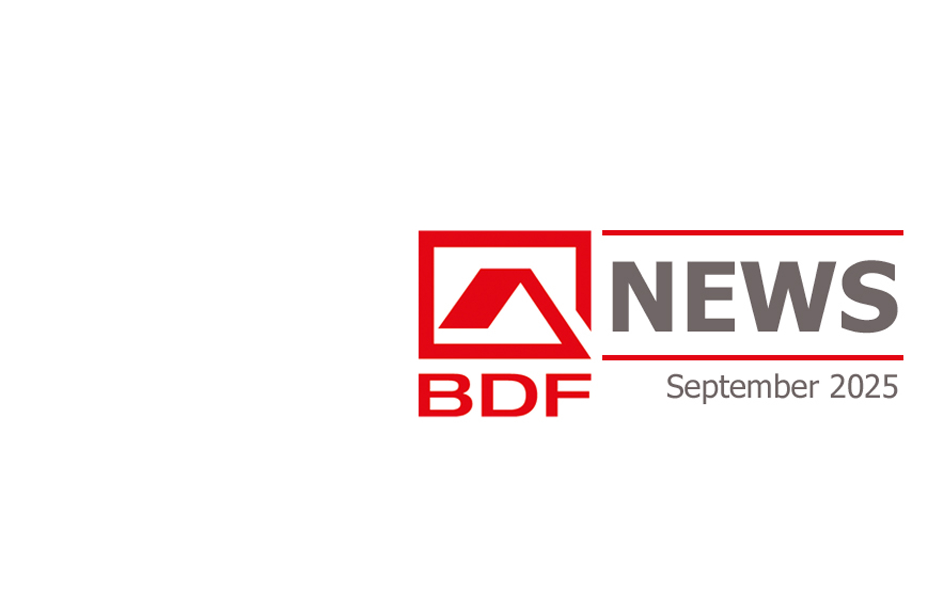 BDF News September 2025